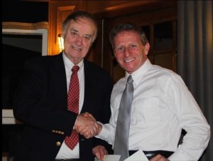 Dr. Paul Falvey with Dr. Hilt Tatum
