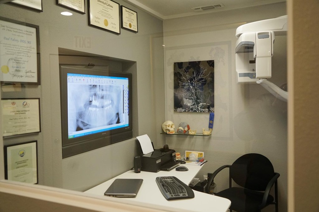 Consultation room at Dr. Falvey's practice