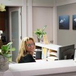 Front desk at Dr. Falvey's practice