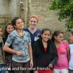 A dental assistant with a group of patients during a Honduras Mission trip
