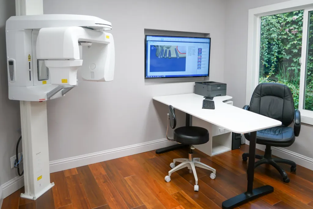 Room with ImageWorks 3D Digital X-ray Scanner